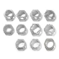 UWIN GA2100 DW6900 Lunette en Moissanite pour Montre Casio G-Shock Entièrement Sertie de Pierres VVS Couleur D avec Certificat