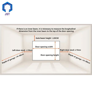 <span class=keywords><strong>Porte</strong></span> <span class=keywords><strong>de</strong></span> <span class=keywords><strong>garage</strong></span> <span class=keywords><strong>sectionnelle</strong></span> américaine en alliage d'aluminium Portes <span class=keywords><strong>de</strong></span> <span class=keywords><strong>garage</strong></span> verticales automatiques modernes - Product Image 5