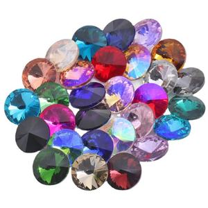 Accesorios para el Cabello con Cristales 3D en Forma de Diamante, Cristal de Rhinestone para Ropa, Pedido Mínimo de 100 Piezas, Punta Puntiaguda para Decoración de Cabeza - Product Image 4