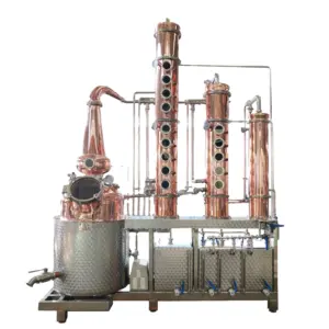 100L 300L 500L 1000L Spirit Destillation Alcohol Stills Distillery Rectification Column Distillation