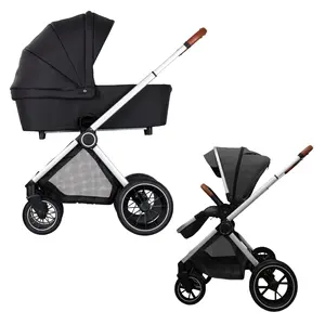 Poussette bébé luxe landau en cuir cochecito pas cher landau poussette lipat landau hubei wagon landau bonne bébé poussette