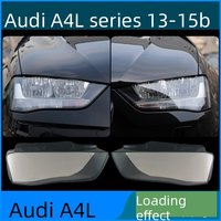 Couvre-phare de remplacement pour Audi A4 B8.5 2013 2014 2015, boîtier de phare avant pour voiture, verre pour halogène et xénon