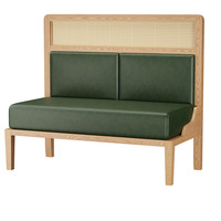 Meubles de restaurant, style moderne minimaliste, table et chaises en bois massif non pliables, modèle HX3080-18 pour bar, café, usage commercial