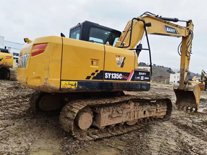 Excavadora de segunda mano Sany de 13 toneladas de alta calidad Sy135c Pro, excavadora multifunción Sany135c a la venta en Stock - Product Image 2