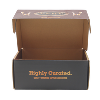 Caja de envío duradera de embalaje moderno y elegante Caja de papel de marca personalizada para productos de moda