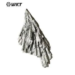 WT-G167 סיטונאי כסף טיטניום גלם kyanite מינרלים טיטניום kyanite אבן