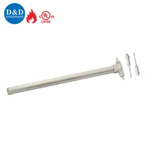 Chất Lượng Tốt ANSI/BHMA A156.3 Lớp 1 UL Danh Sách SUS304 Cháy Thoát GỖ ĐÔI Cửa Phần Cứng Cảm Ứng Khẩn Cấp Bar Hoảng Loạn Cửa Khóa