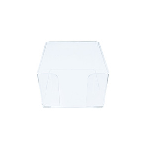 Yun Zhuo <b>Acrylic</b> Transparent <b>Storage</b> Box Square Office Organizer For Memo And Document Display Minimalist Design - Product Image 2