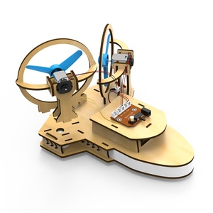 OKYN-Y2159 Kit de Barco a Control Remoto DIY, Kit de Experimentos Científicos STEM, Kit Educativo de Invención para Niños - Product Image 1