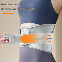 Nouvelle ceinture de massage chauffante intelligente multi-modes à vibration en graphène