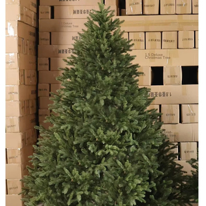 Albero di <span class=keywords><strong>Natale</strong></span> RTS Pre-Illuminato di Lusso in PE Puro con <span class=keywords><strong>LED</strong></span>, 5-13 Piedi, Super Realistico, Densa, Ecologico, per Decorazioni Interne - Product Image 1