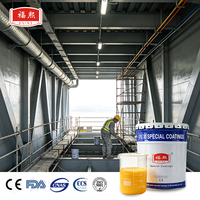 Peinture industrielle résistante à l'eau salée et à la rouille pour la rénovation des structures en acier des ponts transmarins