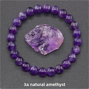 Jewelry Natural <b>Crystal</b> Agate Stone Rhinestone Single-Strand Beaded <b>Bracelet</b> Cross-Border Unisex Yiwu <b>Crystal</b> <b>Bracelet</b> Natural C - Product Image 2