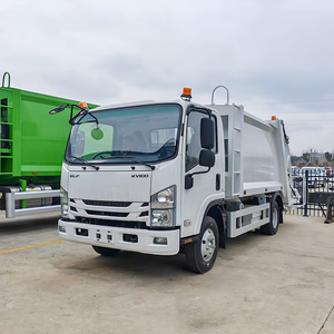 Camion compacteur de déchets ISUZU 4x2 à chargement arrière, 7 m³ – Véhicule de collecte des ordures le plus vendu, à vendre - Product Image 2