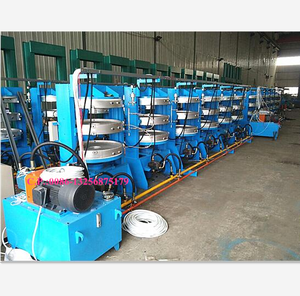 Thủy lực tự động LLN-800 xe máy săm lưu hóa báo chí với bàn ủi hơi nước buồng - Product Image 1