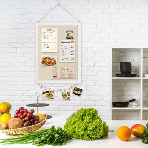 Tableros <span class=keywords><strong>de</strong></span> Anuncios <span class=keywords><strong>de</strong></span> Lino, Tablero <span class=keywords><strong>de</strong></span> <span class=keywords><strong>Corcho</strong></span> <span class=keywords><strong>de</strong></span> Doble Cara para Paredes, Tableros <span class=keywords><strong>de</strong></span> Anuncios Pequeños con Marco <span class=keywords><strong>de</strong></span> Madera - Product Image 5