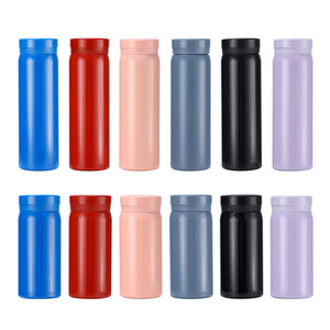 Mini bouteille d'eau isotherme en acier inoxydable 304, gourde à double paroi, portable, cadeau de voyage pour hommes et femmes - Product Image 3