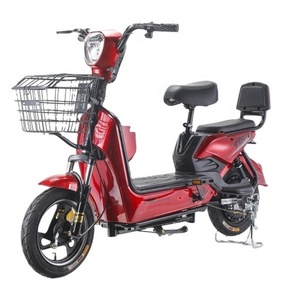 Scooter/Moto électrique à 2 roues CKD 350W 2022 avec pédales, 3 vitesses, moto électrique - Product Image 1