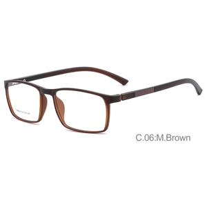 Lightweight TR90 <strong>Narrow</strong> Square Eyeglass Frame Flexible Full Rim Optical Glasses Multi Color Business Prescription <strong>Spectacles</strong> - Product Image 6