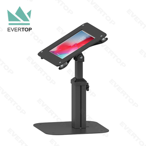 LST06-B Phổ Telescopic Acrylic Bìa POS Counter Top Tablet Enclosure Kiosk, Công Cộng Survery Hiển Thị Cho iPad Kiosk Đứng - Product Image 2