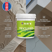 Effets de finition texturée Pierre naturelle luxueuse Pierre décorative élégante en cristal Durable Peinture pour pierre