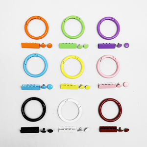 YN anneaux <span class=keywords><strong>à</strong></span> ressort <span class=keywords><strong>pour</strong></span> porte-clés Snap Clip déclencheur ressort ceinture boucle pointe ruban sertissage extrémités résultats <span class=keywords><strong>pour</strong></span> sangle ceinture Clip réparation - Product Image 1