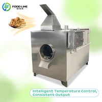 Machine à torréfier et à peler les cacahuètes, électrique et à gaz