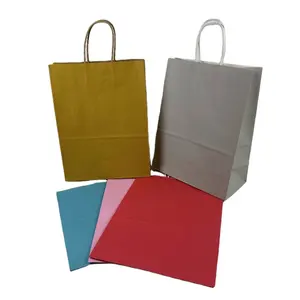 Toptan özel alışveriş kraft kağıt torba taşınabilir kraft kağıt kabarcık çanta beyaz geri dönüştürülebilir
