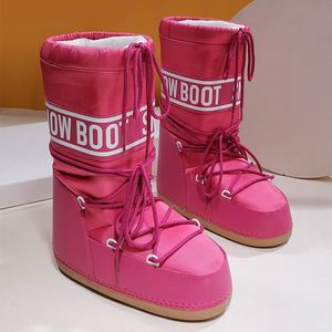 Botas de nieve de moda con punta redonda, antideslizantes, impermeables y ligeras con suela de TPR, ideales para invierno y uso transfronterizo. - Product Image 6