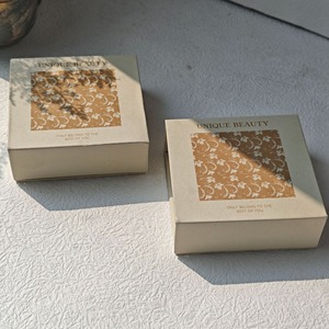 Custom Magnet flip cover box jewelry box earring ring <b>storage</b> box printed pattern - Product Image 5