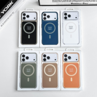 Nouvelle coque de téléphone portable magnétique sans fil pour iPhone Air 17 16 15 14 Pro Max, coque antichoc
