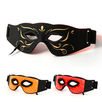 Masque oculaire professionnel de luminothérapie rouge anti-âge pour éliminer les poches sous les yeux, patch LED pour les yeux