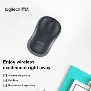 Ratón inalámbrico Logitech M185, ratón óptico portátil ergonómico silencioso de 2,4G para ordenador portátil, escritorio, oficina, uso doméstico - Product Image 3