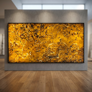 <b>Copper</b> Translucent Stone Veneer Sheet Warm Metallic Glow Finish for Backlit Interior <b>Walls</b> Ceilings Decorative Styling - Product Image 6
