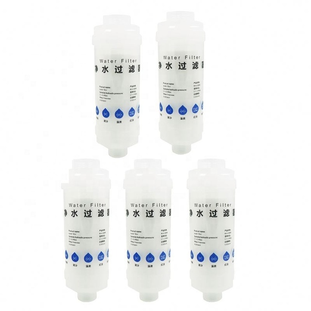 Top-Selling Inline Shower Water Filter With PP Cotton Media for Enhanced Bathroom Water Purity