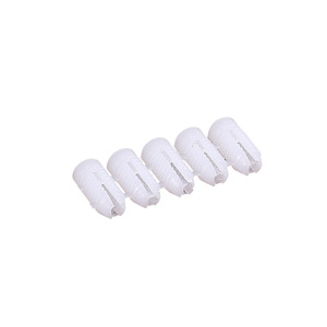 Cheville d'expansion en nylon 4x12 blanche, encastrée, pour mobilier, durable - Product Image 2