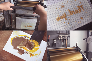 <span class=keywords><strong>2025</strong></span> Tùy Chỉnh Chất Lượng Cao Lá Vàng In Ấn Kinh Doanh Thẻ Chất Lượng Cao Nghệ Thuật Giấy Cảm Ơn Bạn Thiết Kế Thẻ Cho Các Doanh Nghiệp Nhỏ - Product Image 4