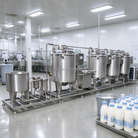 Ligne de production laitière multifonctionnelle, machine automatique de pasteurisation, de fermentation et de refroidissement pour l'usine de transformation du lait