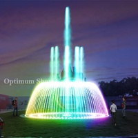 Harga Terjangkau Desain Animasi 2D 3D Kustom Gratis Peralatan Taman Air Modern Air Mancur Menari Taman Luar Ruangan