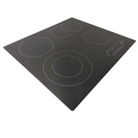 Promo Panas Desain Baru Peralatan Dapur Rumah Kompor Tanam 4 Tungku Listrik Infrared Keramik 8000W