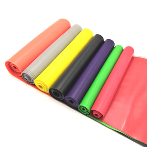 Ensemble de bandes de résistance élastiques pour la remise en forme <span class=keywords><strong>avec</strong></span> poignées pour l'entraînement à domicile - Product Image 1