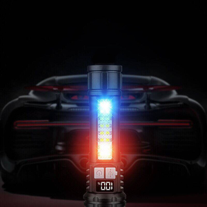 New USB Có Thể Sạc Lại Điện Kỹ Thuật Số Hiển Thị Kính Thiên Văn Zoom Cầm Tay Đa Chức Năng Ngoài Trời <span class=keywords><strong>LED</strong></span> <span class=keywords><strong>Torch</strong></span> Ánh Sáng Đèn Pin Chiến Thuật - Product Image 5