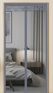 <span class=keywords><strong>Moustiquaire</strong></span> magnétique moderne 100x210cm à fermeture automatique anti-moustiques et anti-insectes, installation facile pour portes et fenêtres - Product Image 6