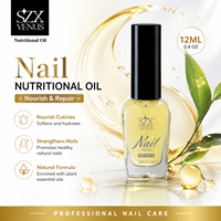 Huile Revitalisante pour Cuticules Végane et Sans Cruauté Animale, Marque Blanche en Gros, Traitement Nourrissant Réparateur en Profondeur pour Salons de Manucure
