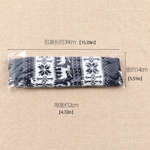 Leggings hasta la Rodilla para Mujer, Otoño Invierno, Calcetines de Punto Suaves con Estampado de Copos de Nieve, Gruesos y Transpirables para Uso Diario, Venta al Por Mayor - Product Image 6