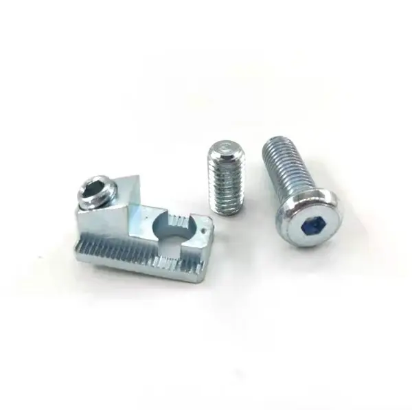 Aluminum Profiles Stainless Steel Joint Connection Fixed Inside Fastener Power Lock with Hammer Bolt