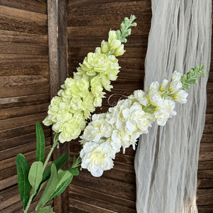 Fleurs artificielles Jinxi, fleurs en soie, décoration de mariage et de maison, couleur blanc, rose, rouge, champagne - Product Image 4