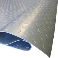 Großhandel gute Qualität weich 1mm ~ 3mm MAX 2,2 m Breite schwarz rot grau gelb grün wasserdicht Anti-Rutsch-Vinyl-PVC-Boden matten rolle