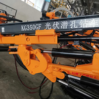 Nouvelle machine de forage hydraulique KG350GF pour pieux, foreuse solaire, ponceuse de pieux solaires, prix de la foreuse de pieux, foreuse minière