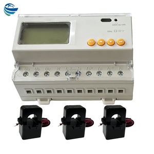 AC <strong>3</strong> Phase Energy Meter Smart Power Meter <strong>with</strong> Open Type External CT Current Transformer Din Rail Energy Meter <strong>with</strong> <strong>Sensors</strong> - Product Image 1